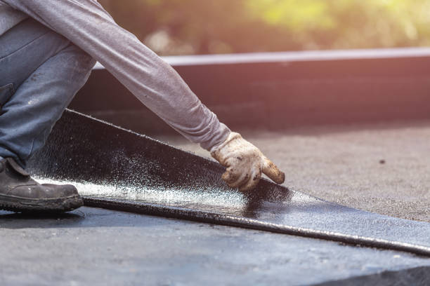 Professional Waterproofing technician working in Wartrace, TN